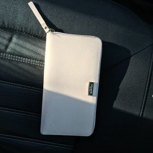 Pastel pink Kate Spade wallet